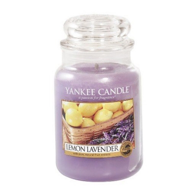 Yankee Candle Lemon Lavender Słoik duży 623 g