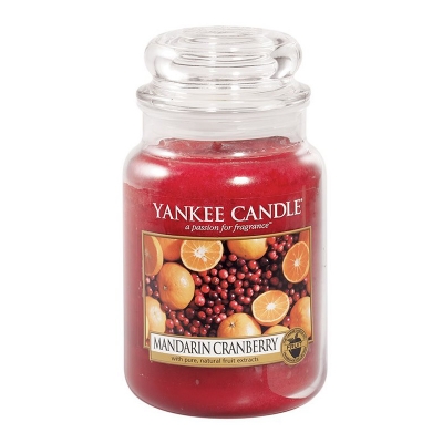 Yankee Candle Mandarin Cranberry Słoik duży 623 g