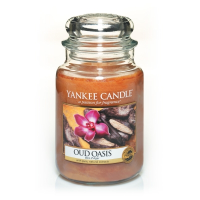Yankee Candle Oud Oasis Słoik duży 623 g