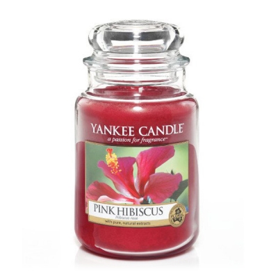 Yankee Candle Pink Hibiscus Słoik duży 623 g