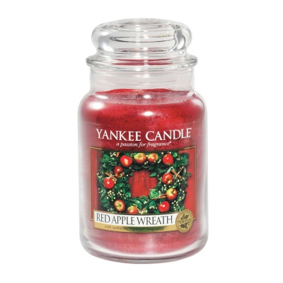 Yankee Candle Red Apple Wreath Słoik duży 623 g