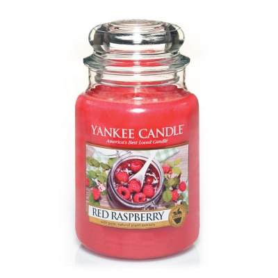 Yankee Candle Red Raspberry Słoik duży 623 g