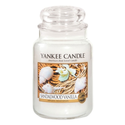 Yankee Candle Sandalwood Vanilla Słoik duży 623 g