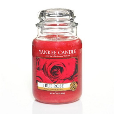 Yankee Candle True Rose Słoik duży 623 g