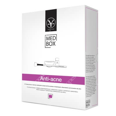 Yasumi Anti-Acne MedBox Zestaw 5 skoncentrowanych ampułek do pielęgnacji cery z problemem trądziku