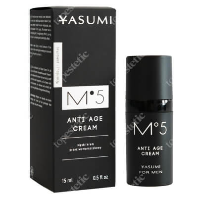 Yasumi Anti Age Cream M°5 Męski krem przeciwzmarszczkowy 15 ml