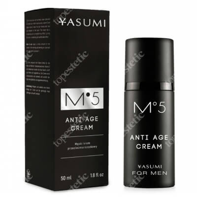 Yasumi Anti Age Cream M°5 Męski krem przeciwzmarszczkowy 50 ml