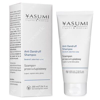 Yasumi Anti Dandruff Shampoo Specjalistyczny szampon przeciwłupieżowy 200 ml