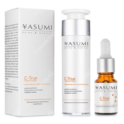 Yasumi C-True Intensive Care Set ZESTAW Serum z witaminą C 10 ml + Krem z witaminą C 50 ml