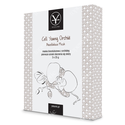 Yasumi Cell Young Orchid Biocellulose Mask Maska biocelulozowa z orchideą 3 szt.