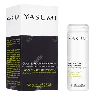 Yasumi Clean & Fresh Silky Powder Oczyszczający proszek do twarzy 50 ml