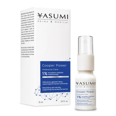 Yasumi Cooper Power Intensive Care Serum z peptydem miedziowym 15 ml