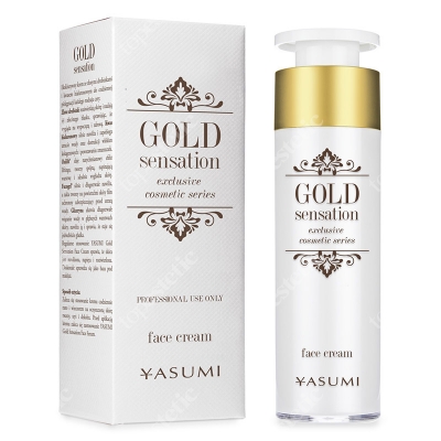Yasumi Gold Sensation Face Cream Ekskluzywny krem 50+ z drobinkami złota 50 ml