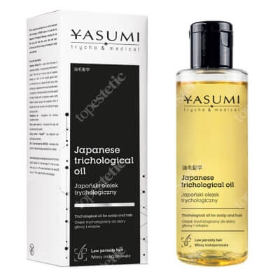 Yasumi Japanese Trichological Oil  Japoński olejek trychologiczny – włosy niskoporowate 100 ml