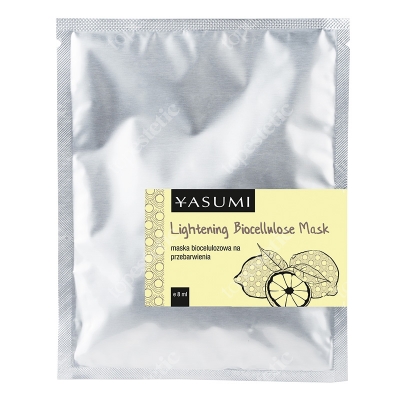 Yasumi Lightening Biocellulose Mask Maska biocelulozowa na przebarwienia 8 ml