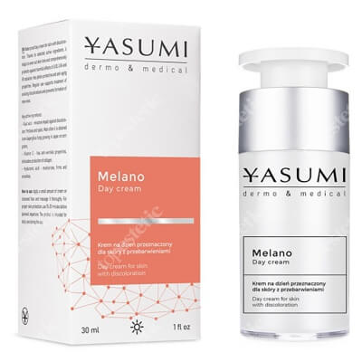 Yasumi Melano Day Cream Rozjaśniająco - ochronny krem na dzień dla skóry z przebarwieniami 30 ml