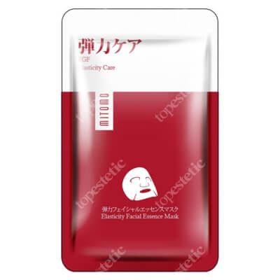 Yasumi Mitomo Premium Elasticity Face Mask Japońska maseczka do twarzy w płachcie z EGF, śluzem ślimaka i ceramidem 1 szt