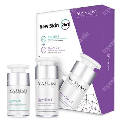 Yasumi New Skin 2 in 1 Specjalistyczny balsam po zabiegach 15 ml + Krem 30 ml