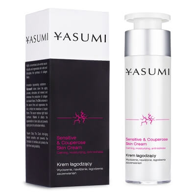 Yasumi Sensitive & Couperose Skin Cream Łagodzący krem na naczynka 50 ml