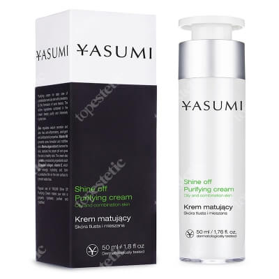 Yasumi Shine Off Purifying Cream Matujący krem na trądzik 50 ml