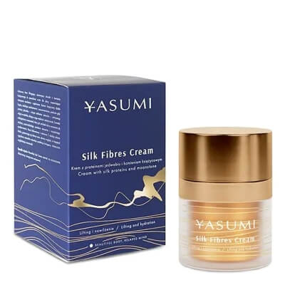 Yasumi Silk Fibres Cream Krem liftingujący z ekstraktem z kamienia księżycowego 50 ml