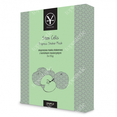 Yasumi Stem Cells Express Shaker Mask Maska z komórkami macierzystymi 3 szt.