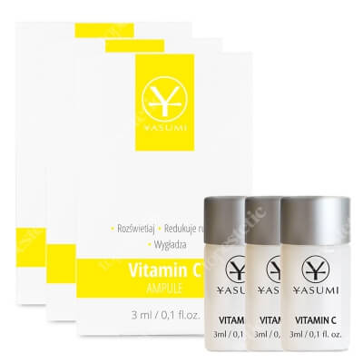 Yasumi Vitamin C Set ZESTAW Ampułka z witaminą C 3 szt x 3 ml