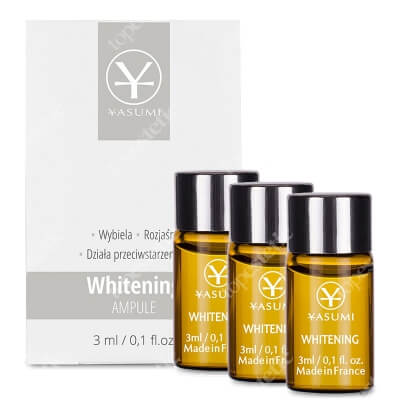 Yasumi Whitening Set ZESTAW Ampułka na przebarwienia 3 szt x 3 ml