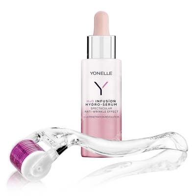 Yonelle H2O Infusion Micro-Needling - Treatment Mezoroller + Serum Zabieg Mikronakłuwania Hydroinfuzyjnego - Mezoroller 0,2 + Hydro-Serum Infuzyjne H2O