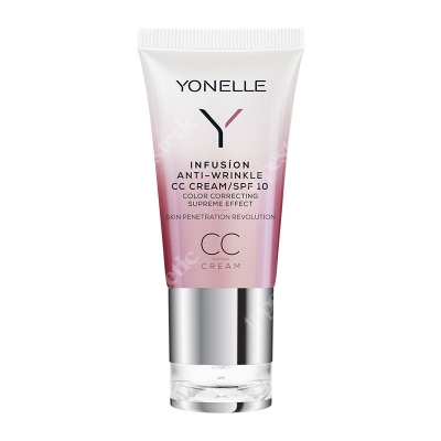 Yonelle Infusion Anti-Wrinkle CC Cream / SPF 10 Przeciwzmarszkowy krem CC infuzyjny / SPF 10 20ml