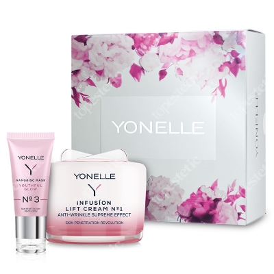 Yonelle Yonelle Set 1 ZESTAW Liftingujący krem infuzyjny 55 ml + Maska nanodyskowa 35 ml