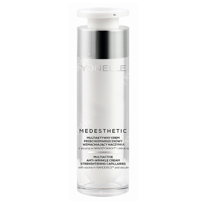 Yonelle Medesthetic Multiactive Anti-Wrinkle Cream Strenghtening Capillaries Multiaktywny krem przeciwzmarszczkowy wzmacniający naczynka 50 ml