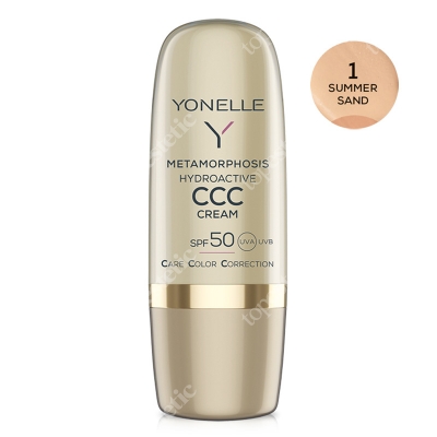 Yonelle Metamorphosis Hydroactive CCC Cream SPF 50 Hydroaktywny CCC krem SPF 50 (kolor Summer Sand) 30 ml