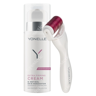 Yonelle Mezoroller + Extra Firming Cream Mezoroller + krem silnie ujędrniający 200 ml