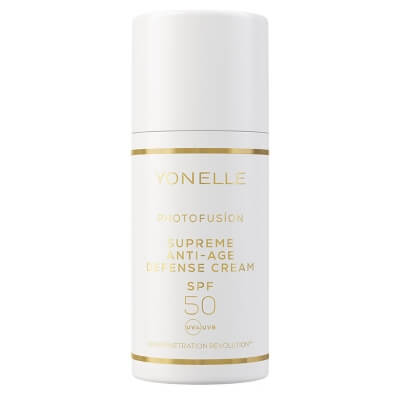 Yonelle Supreme Anti Age Defense Cream SPF 50 Przeciwzmarszczkowa tarcza ochronna 30 ml