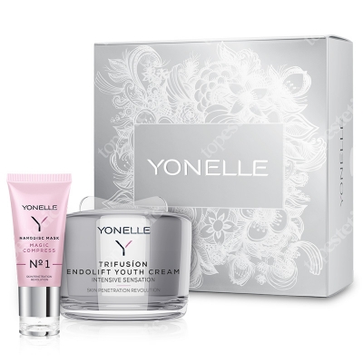 Yonelle Yonelle Set 2 ZESTAW Endoliftingujący krem młodości 55 ml + Maska nanodyskowa 35 ml