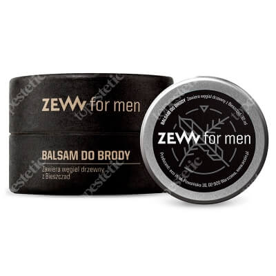 Zew For Men Balsam Do Brody Zawiera węgiel drzewny z Bieszczad 30 ml