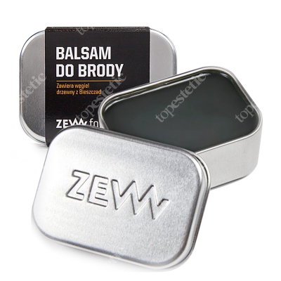 Zew For Men Balsam Do Brody Zawiera węgiel drzewny z Bieszczad 80 ml