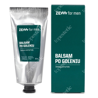 Zew For Men Balsam Po Goleniu Zawiera czarną hubę 80 ml