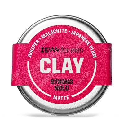 Zew For Men Hair Clay Strong Hold Glinka – mocny chwyt i matowe wykończenie 10 ml