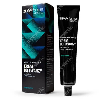 Zew For Men Krem Do Twarzy Nawilżająco-łagodzący krem do twarzy do skóry suchej 50 ml