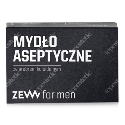 Zew For Men Mydło Aseptyczne Mydło ze srebrem koloidalnym 85 ml