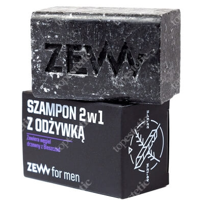 Zew For Men Szampon i Odżywka 2w1 Zawiera węgiel drzewny z Bieszczad 85 ml