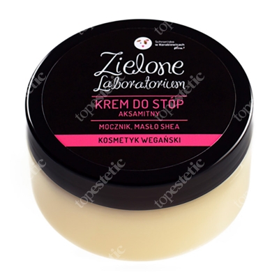 Zielone Laboratorium Aksamitny Krem Do Stóp Mocznik, masło Shea 100 ml