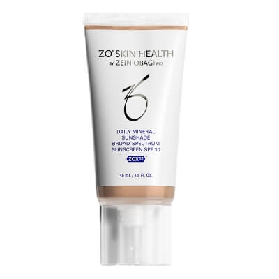 ZO Skin Health Daily Mineral SunShade SPF30 Mineralny krem przeciwsłoneczny o szerokim spektrum działania (kolor Medium) 45 ml