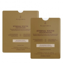 Alqvimia Eternal Youth Gold Set ZESTAW Złote hydrożelowe płatki pod oczy 1 para + Złota maska hydrożelowa 1szt.