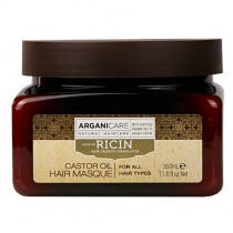 Arganicare Castor Oil Hair Masque Maska stymulująca porost włosów 350 ml