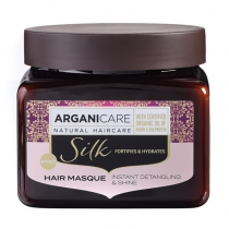 Arganicare Silk Hair Masque Maska rozplątująca włosy z jedwabiem 500 ml