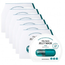 Banobagi Vita Genic Jelly Mask Mix ZESTAW Maseczki w płachcie - nawilżenie, lifting, odżywienie, relaks, łagodzenie 6 x 30 ml
