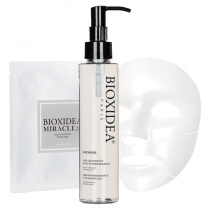 Bioxidea Set For Men ZESTAW Żel do mycia twarzy 150 ml + Maska na twarz dla mężczyzn 1 szt.